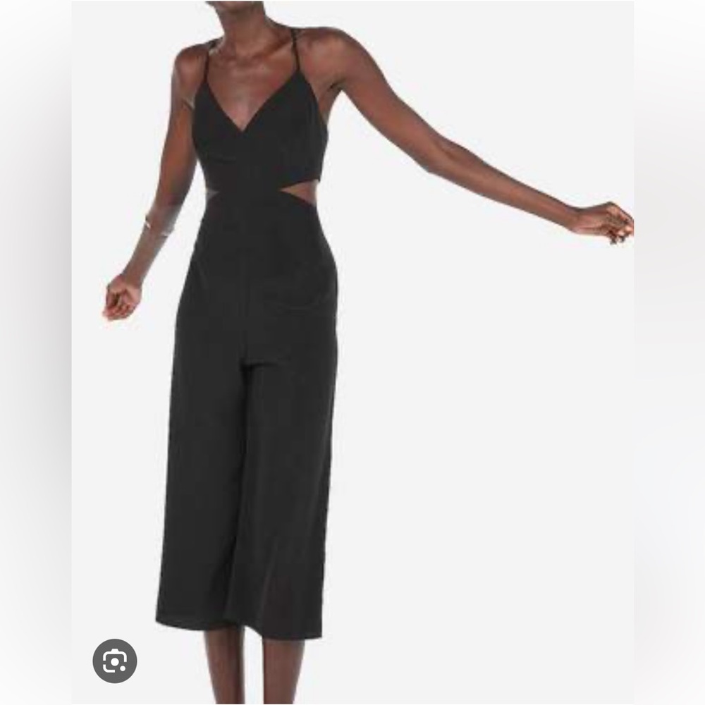 Express Cut-out cropped jumpsuit
